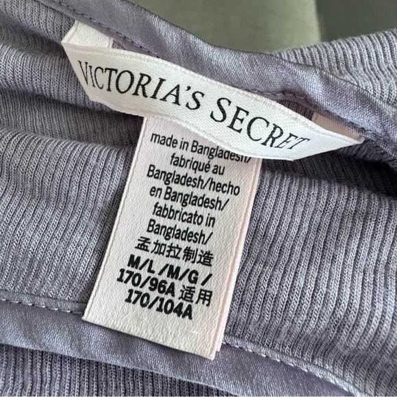 VICTORIA'S SECRET SoSoft Modal Ribbed Tank & Pants Set - Lilac - Picture 8 of 8